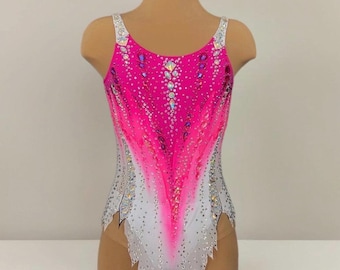 Maillot de gimnasia rítmica: vestido de competición para patinaje sobre hielo