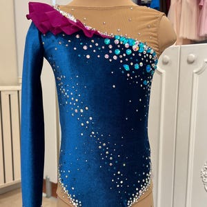 Trikot für rhythmische Gymnastik: Eiskunstlauf-Kleid