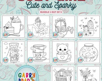 Dibujos para colorear de chicas acogedoras para adultos y adolescentes, libro para colorear sencillo y llamativo para imprimir, láminas para colorear estéticas y relajantes, PDF para el autocuidado.