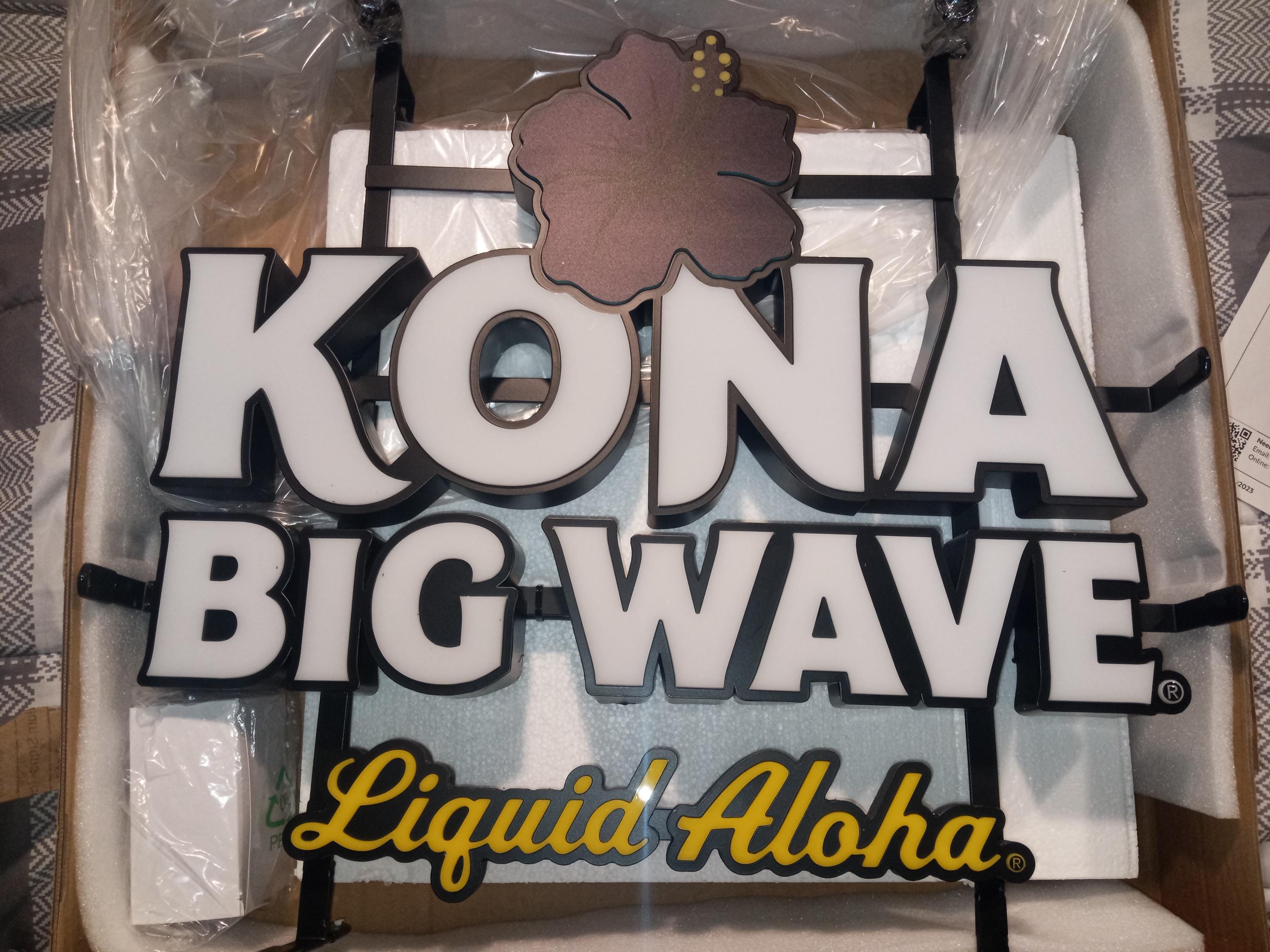 Kona Big Wave Sign - Etsy