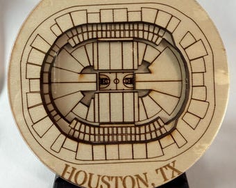 Houston Rockets 3D Stadium Coaster
