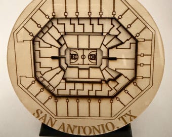 San Antonio Spurs 3D Stadium Coaster