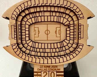 Custom World Cup 3D Ornaments, Magnets and Coasters