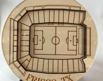 FC Dallas 3D Stadium Coaster
