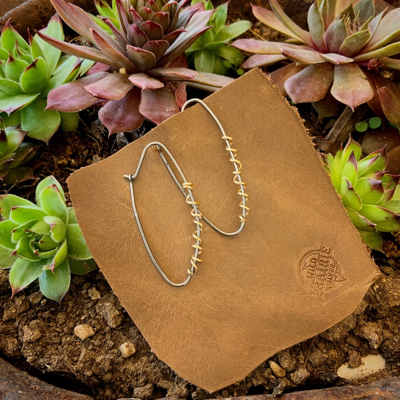Earrings Handmade Earrings Sterling Silver Earrings Wild Prairie Silver Jewelry Joy Kruse