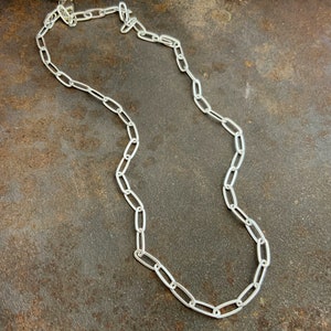 Lulu Link Chain Shiny Silver