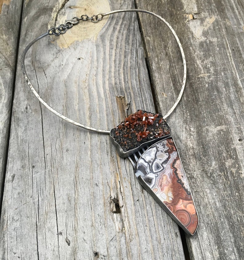 Sterling Silver Necklace Handmade Sterling Silver Jewelry By Etsy