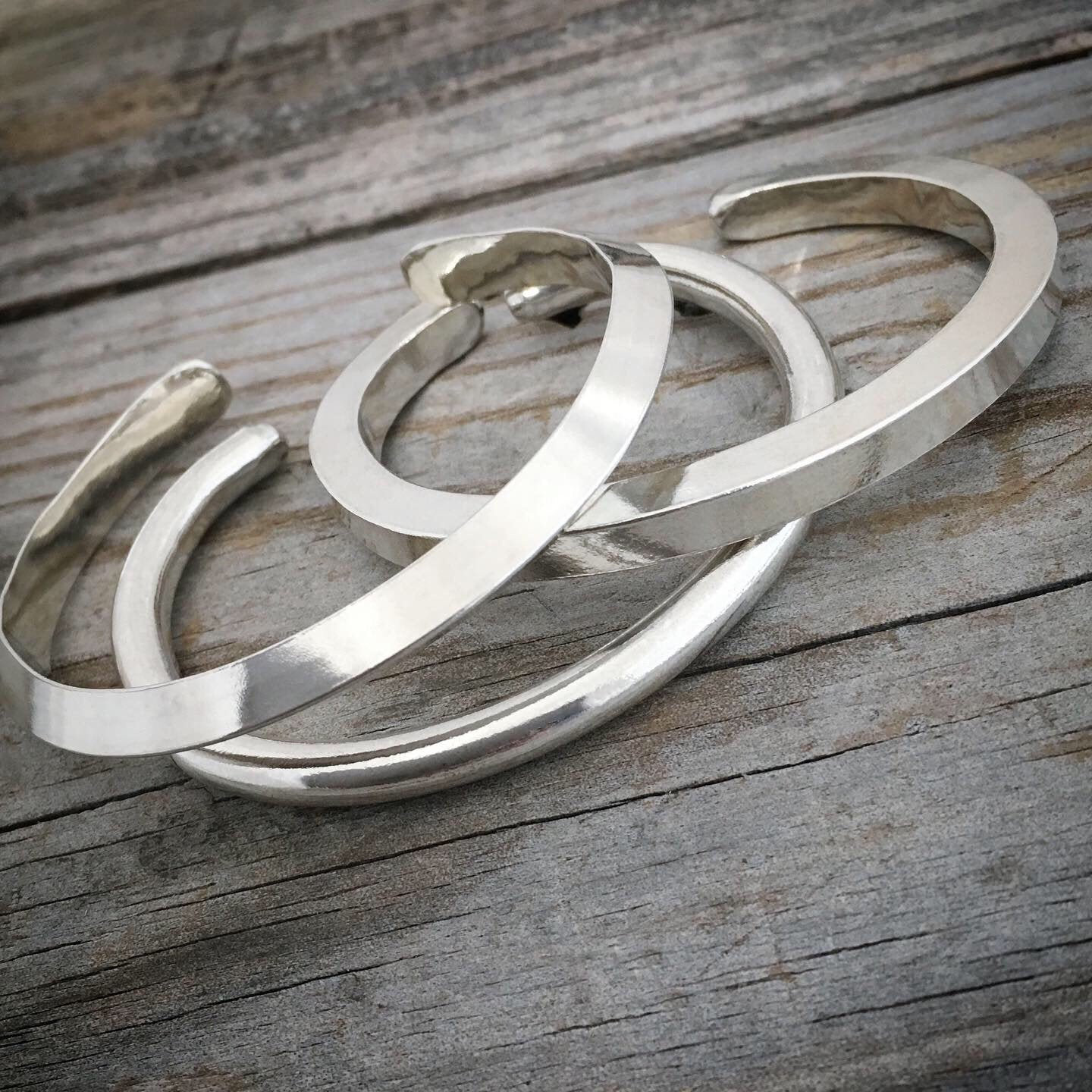 Sterling Silver Cuff Bracelet Handmade Sterling Silver Cuff Etsy