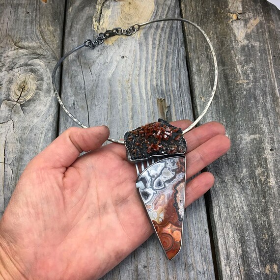 Sterling Silver Necklace Handmade Sterling Silver Jewelry By Etsy