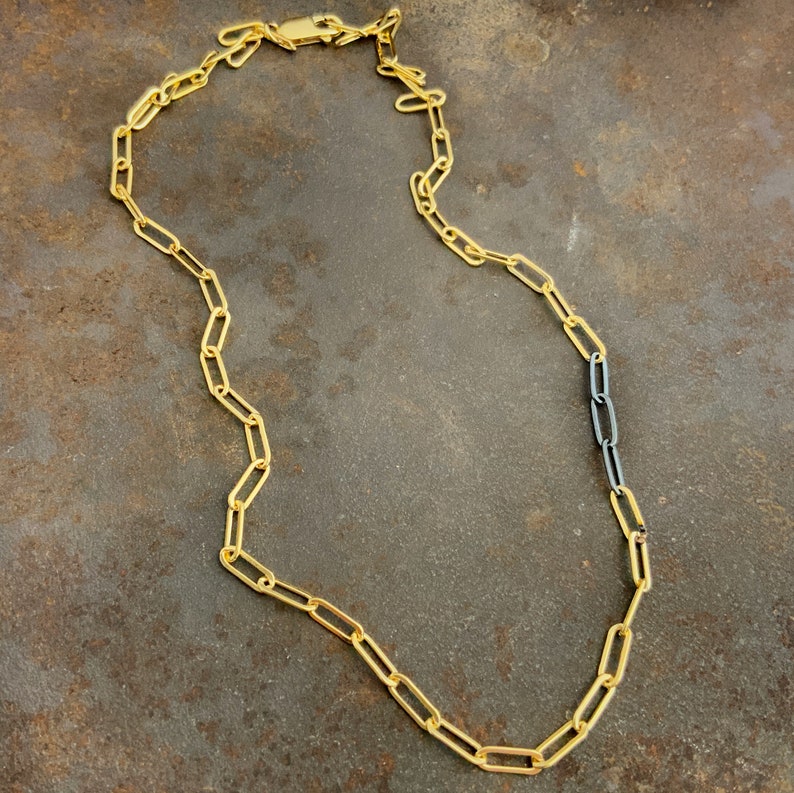 Lulu Link Chain Gold Filled & Silver