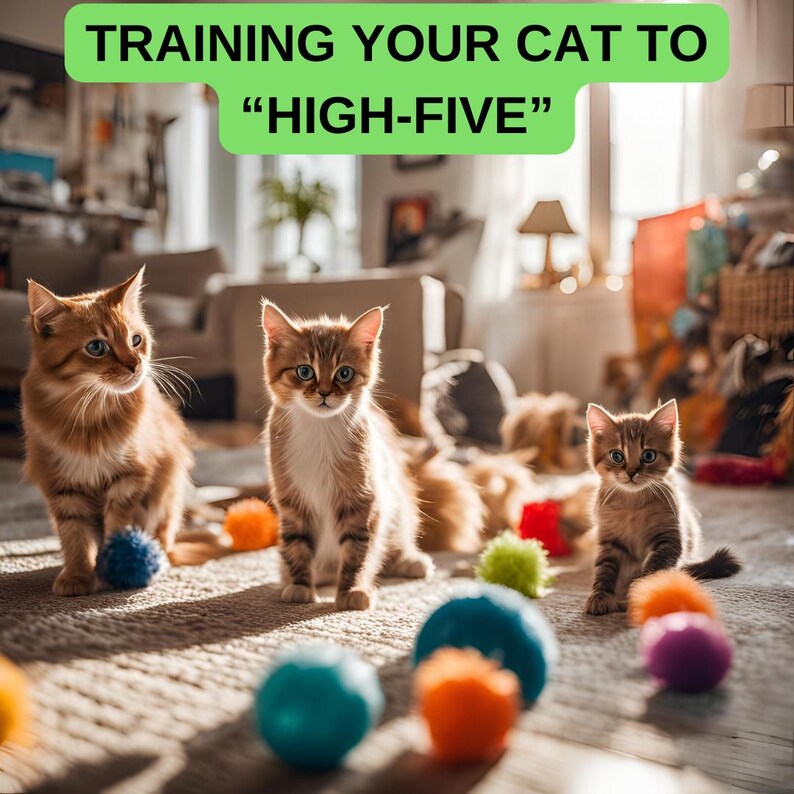 How to Train Your Cat,learn to Train Your Cat Step by Step - Etsy
