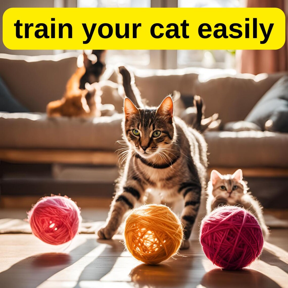 How to Train Your Cat,learn to Train Your Cat Step by Step - Etsy - Train Your Cat With Wearable Technology