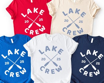Lake Crew 2026 T-Shirt: Family Vacation Matching Tee