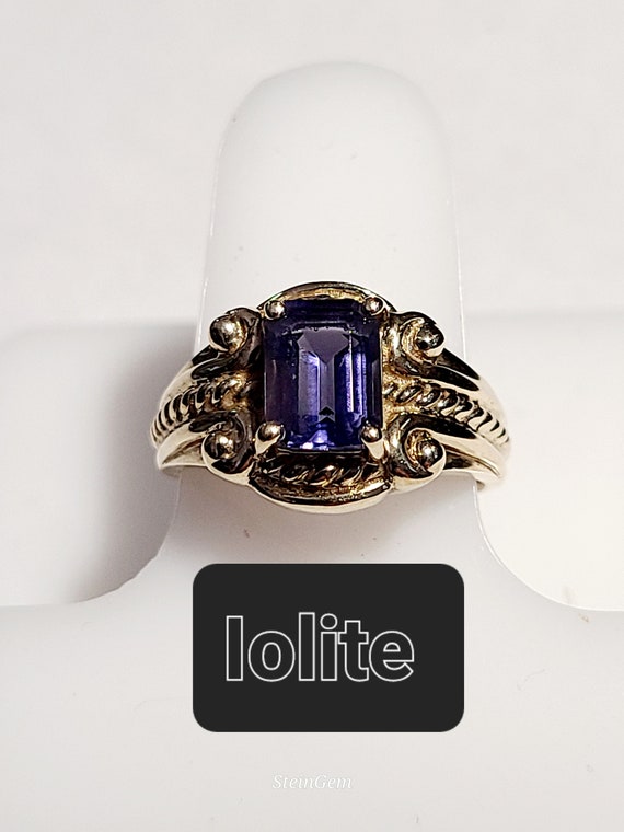 Iolite Ring