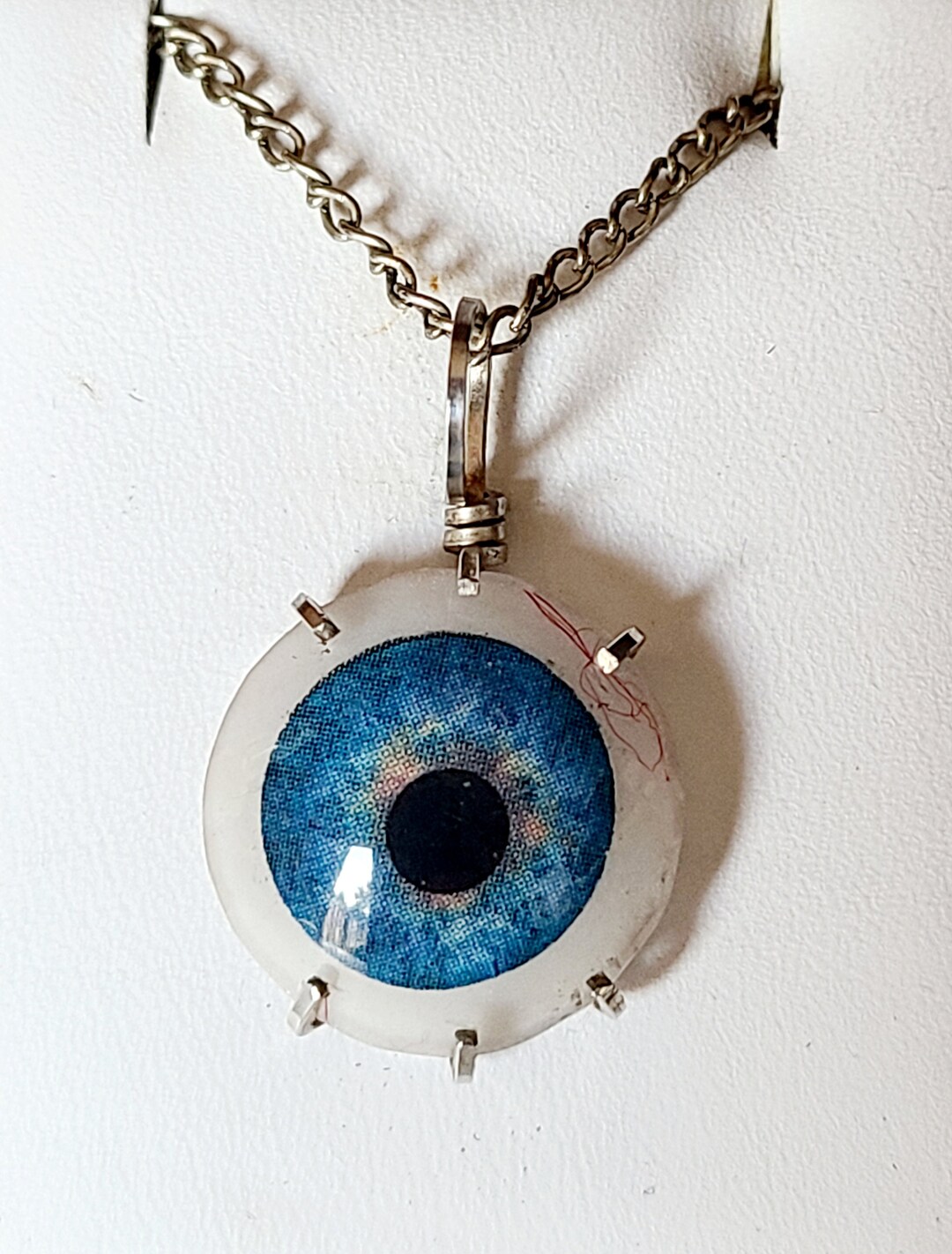 Glass Eye Pendant Etsy
