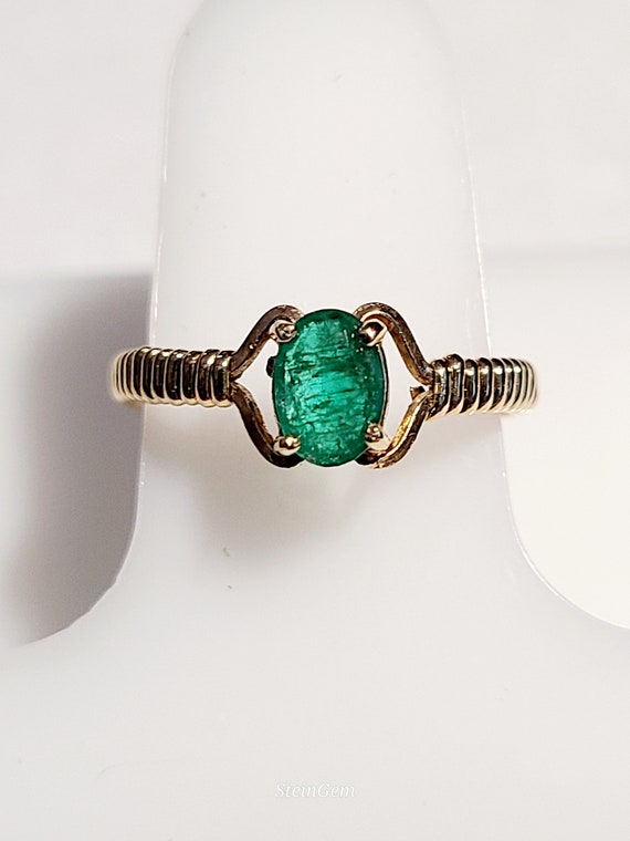 Vintage Emerald Ring - image 1