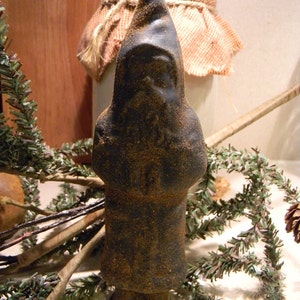 Primitive Blackened Beeswax Belsnickel  #410