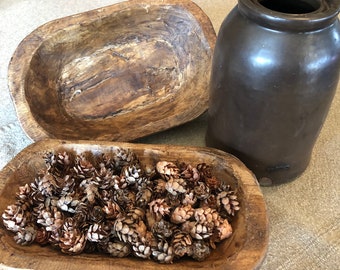 Hemlock Pine Cones~Dried~All Natural~Small~Christmas~Winter~Bowl Filler~Wreath~Centerpiece~