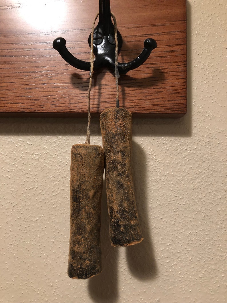 Blackened Beeswax Hanging Joined Wick Taper Candles 554 Etsy