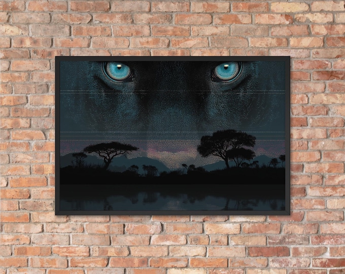 Featured listing image: No Wahala Framed Wall Art: African Landscape