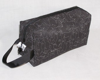 Dog Sketches Project Bag - Premium Fabric