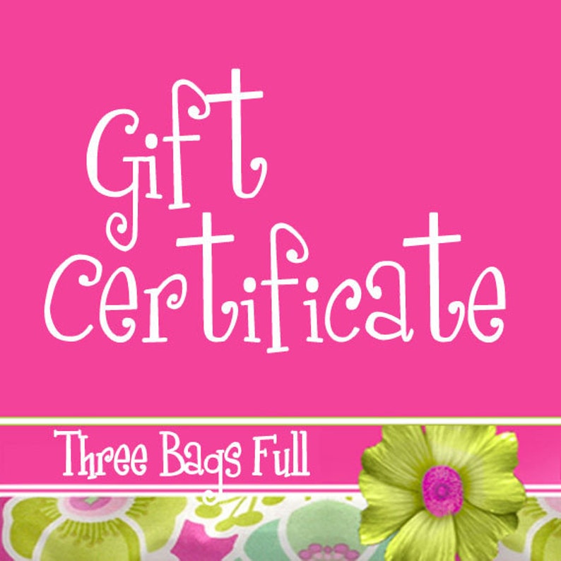 Sweater Bag Gift Certificate image 1