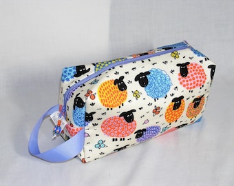Colorful Sheep Project Bag