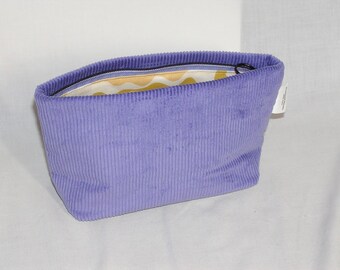 Periwinkle Corduroy MEDIUM Maeve Pouch