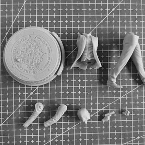 KIT FIGURE RESINA scala 1/6 ololiva minato acqua kit resina garage non KIT FIGURE RESINA scala 1/6 ololiva minato acqua kit resina garage non