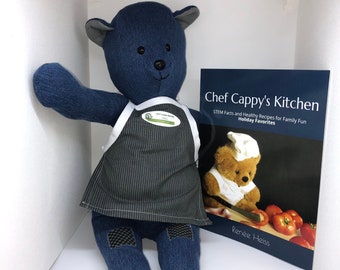 Chef Cappys Kitchen Sous Chef Xavier Stuffed Bear Chef Cappys Kitchen Sous Chef Xavier Stuffed Bear