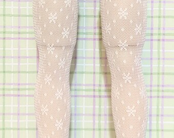 NEW Ready2Wear Sheer White Tiny Flowers Panty and Stockings Fits Vintage Madame Alexander Cissy & Modern Cissy 19" - 20"