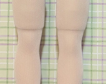 NEW Ready2Wear Ivory Tiny Fishnet design Stockings Fits Vintage Madame Alexander Cissy & Modern Cissy 19" - 20"