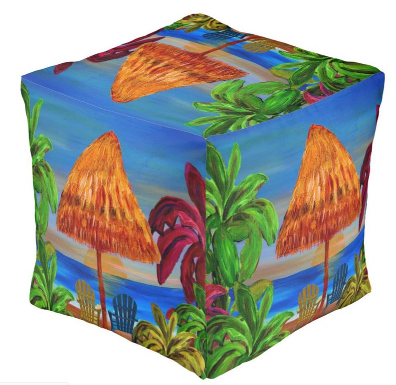pillows ottoman and door floor mats from my art. Romantic tropical sunset beach coastal home throw blankets