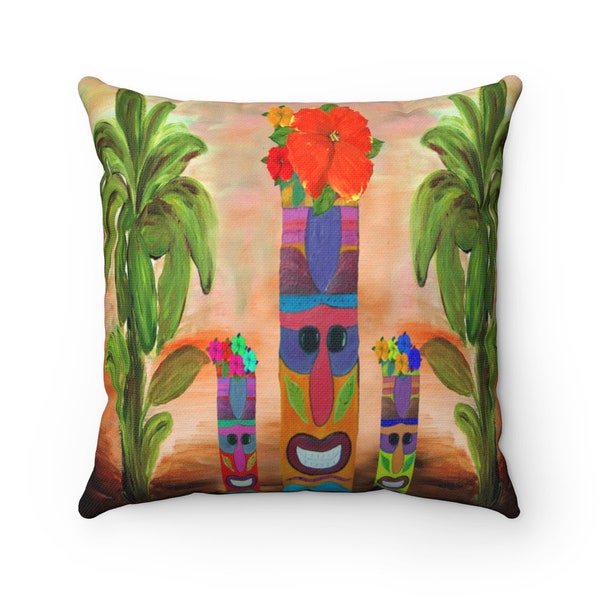 Big Beautiful Tikimorrow Pillow Cover