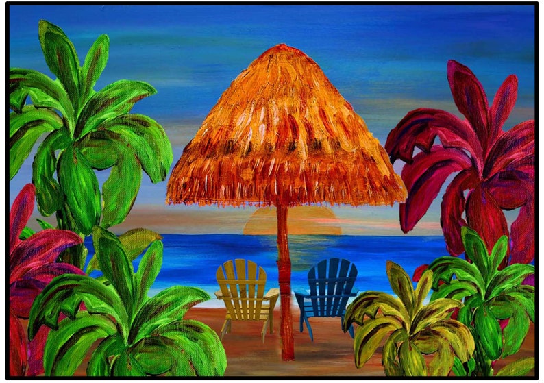 pillows ottoman and door floor mats from my art. Romantic tropical sunset beach coastal home throw blankets