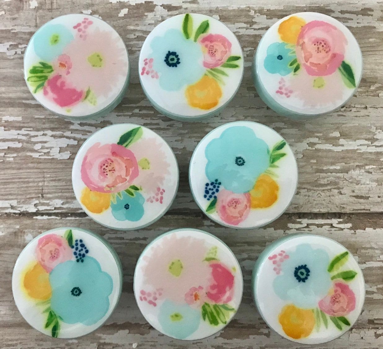 FLORAL FIELDS BABY Kids Knobs m2m Cloud Island Bedding Nursery Room d…