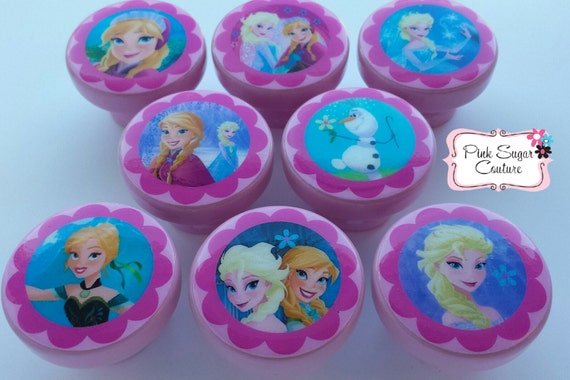 Frozen 2 Elsa Anna Drawer Knobs Kids Room Decor Matches Bedding Olaf Kids Nursery Room