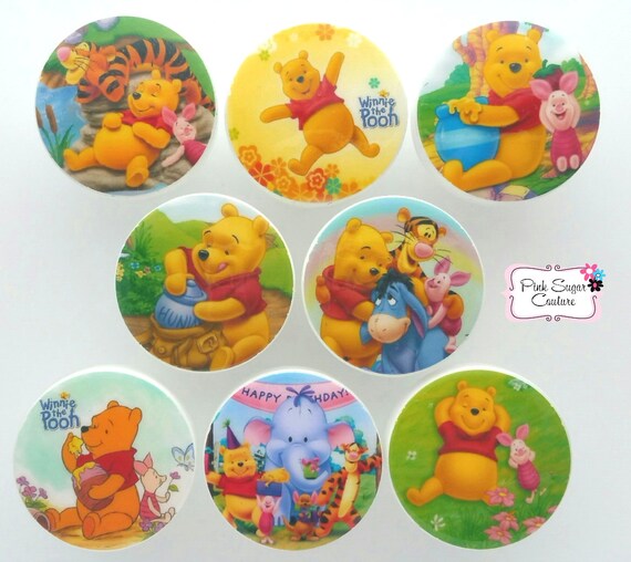Winnie The Pooh Knobs Drawer Pulls M2m Bedding Kids Nursery Etsy