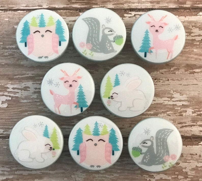 FOREST FROLIC Knobs M2m Cloud Island Baby Bedding Kids Nursery Etsy