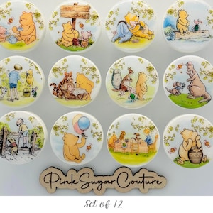 WINNIE THE POOH knobs drawer pulls New design! bedding Kids Nursery room decor art ... so cute!