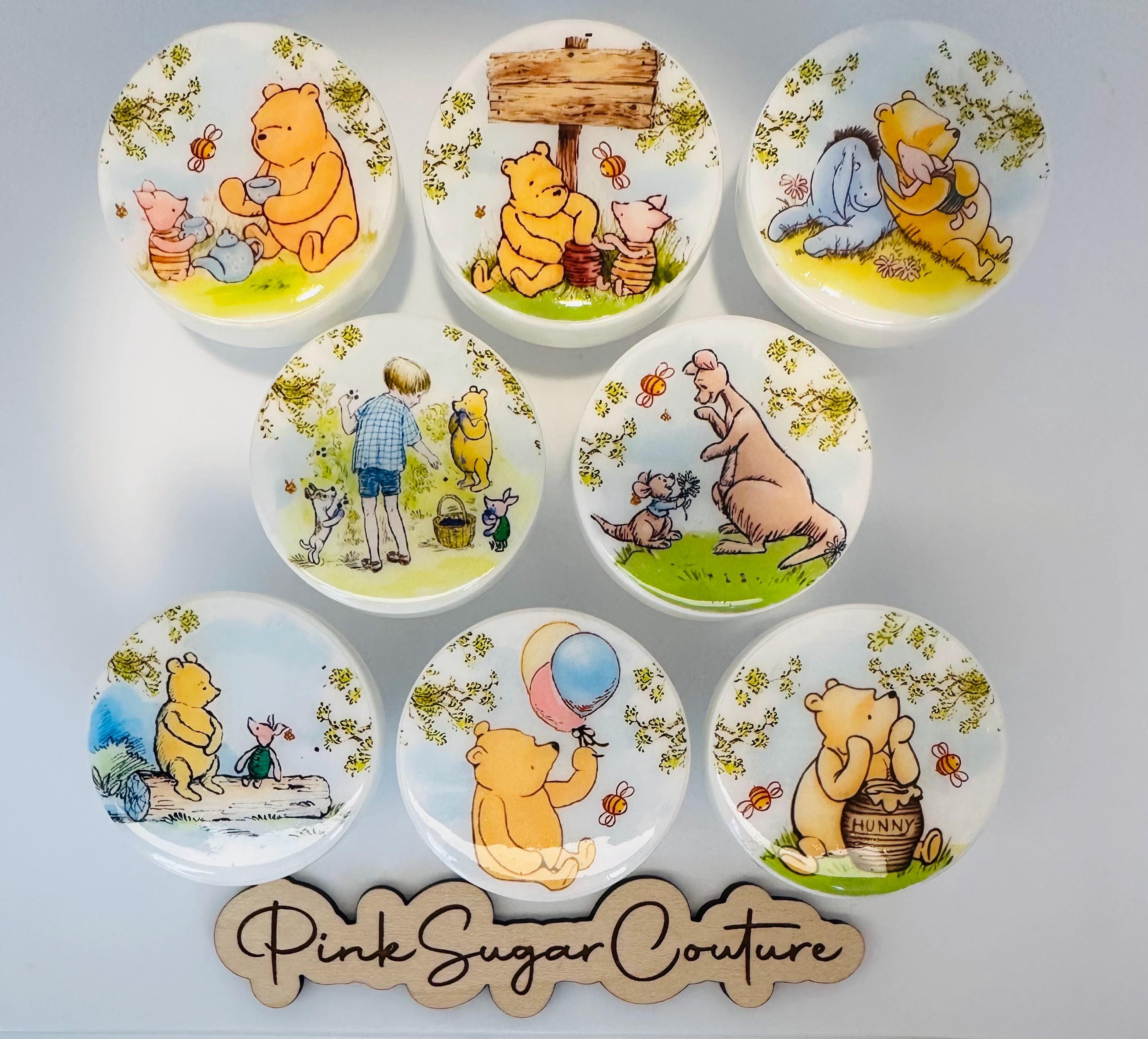 POOH ノブ4点セット Pooh dresser knobs - Etsy 日本