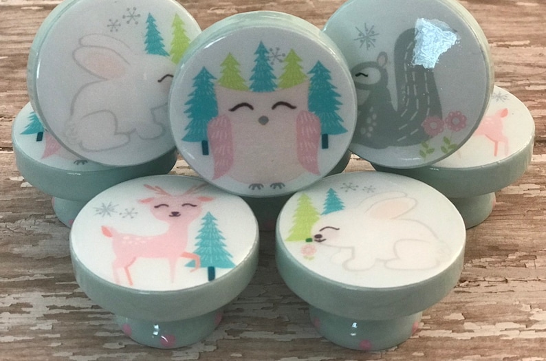 FOREST FROLIC Knobs M2m Cloud Island Baby Bedding Kids Nursery Etsy