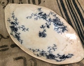 Antique Candy Dish,Ironstone, Stained Ironstone,French Farm house, Paris Apartment. Jeanne d 39 arc living, Vintage by Nina