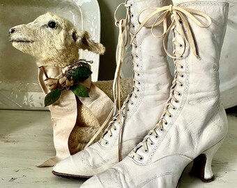 Victorian Shoes, Victorian Boots,DECOR ONLY Shabby, French.