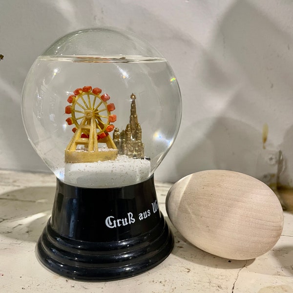 Antique Snow Globe Etsy