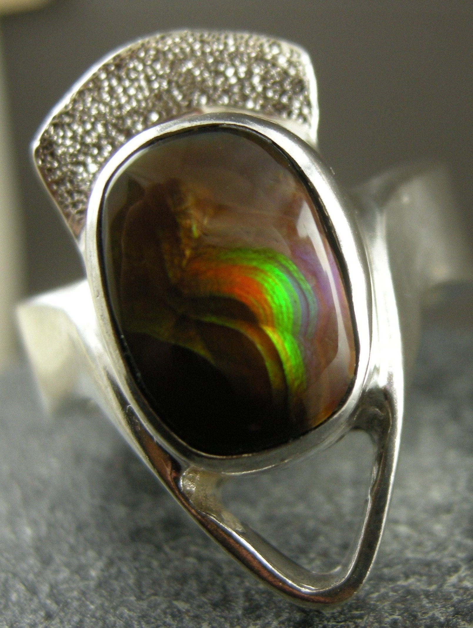 RING FIRE AGATE Handmade Rings Sterling Silver Rings Cast Etsy