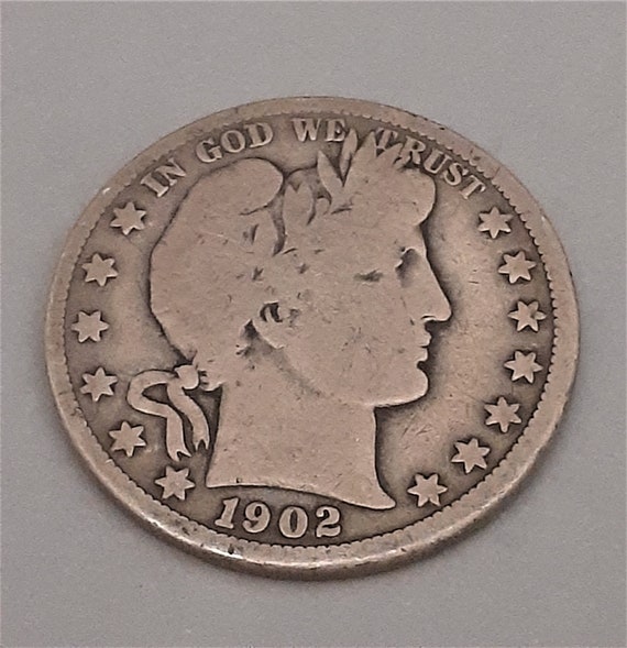 COIN, HALF DOLLAR, Barber 1902 Coin, United States