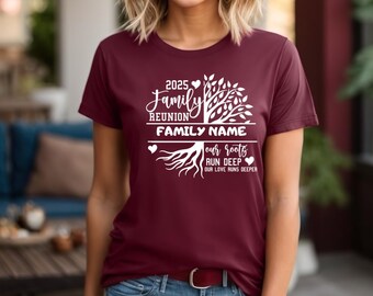 Family Reunion Tree 2025 Shirt, Custom Family Reunion Shirt, Family Toddler T-Shirt, Custom Family Name Tee, Personalized Family Tree Shirt