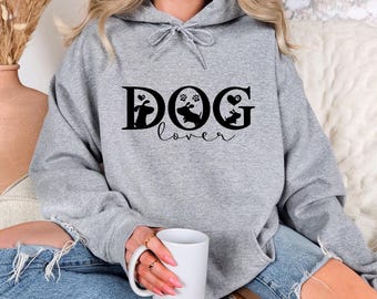Dog Lover Hoodie, Animal Lover Hoodie, Cute Dog Hoodie, Dog Mama Hoodie, Funny Dog Owner Hoodie, Unisex Funny Animal Dog Lover Hoodie Gift