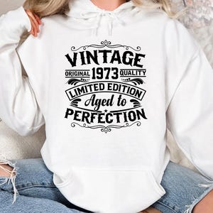 Personalized Birthday Hoodie, Custom Birthday Hoodie, Vintage Original Quality Hoodie, Custom Year Birthday Hoodie, Vintage Birthday Gift